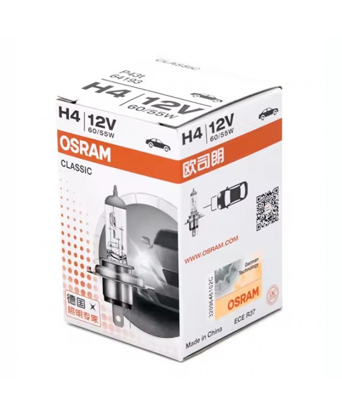 Ampoule OSRAM H4 (boîte de 10 pièces)